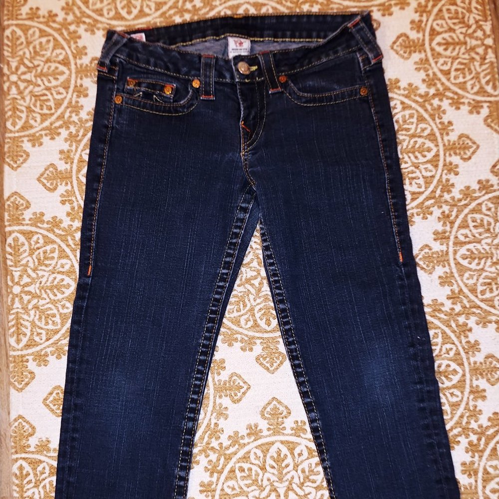 True Religion Lizzy Skinny Crop